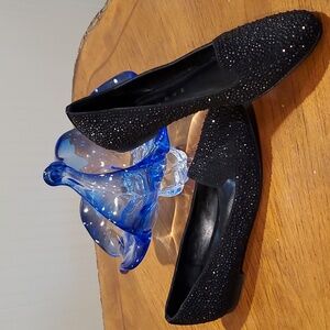 Like NEW Lola Cruz sparkle flats